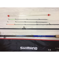 Удилище фидерное SHIMANO 3,9м тест 60-120гр аналог