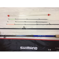 Удилище фидерное SHIMANO 3,6м тест 60-120гр аналог