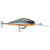 Воблер RAPALA Shadow Rap Jack Deep 5 см, 6гр, 3м HLW