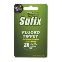 Леска зимняя Sufix Fluoro Tippet Clear 25m